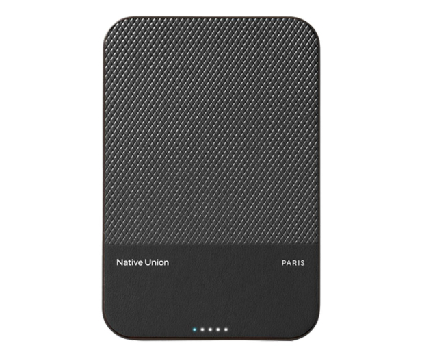 NATIVE UNION (Re)Classic Magnetic Power Bank 5000mAh black PB-5KMS-BLK - 1261551 - zdjęcie